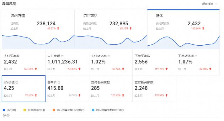 淘宝店铺统计数据怎么看 如何分析提升运营效果
