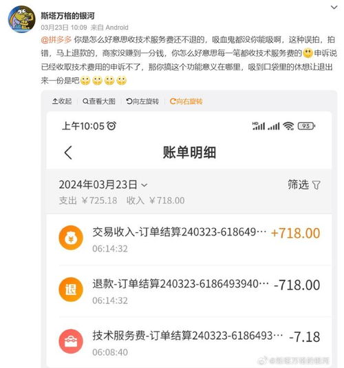 拼多多技术服务费 具体是什么意思 