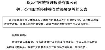 复牌公告速览指南：如何快速找到您关心的复牌信息？