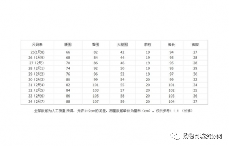 女生穿26的裤子腰围是多少尺码,女士裤子尺码对照表,26的裤子腰围是多少