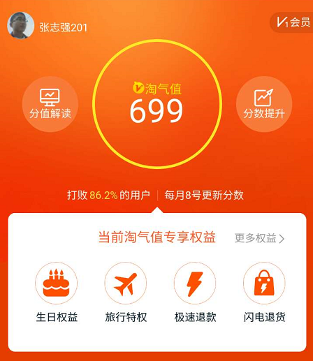 手机淘宝淘气值在哪看,淘宝淘气值查看方式,淘气值在哪看