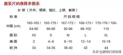 女生裤子xl是多大尺码,裤子尺码对照表图,裤子xl是多大尺码