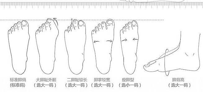 中国女人鞋尺码对照表,鞋码怎么测量才标准,鞋尺码对照表