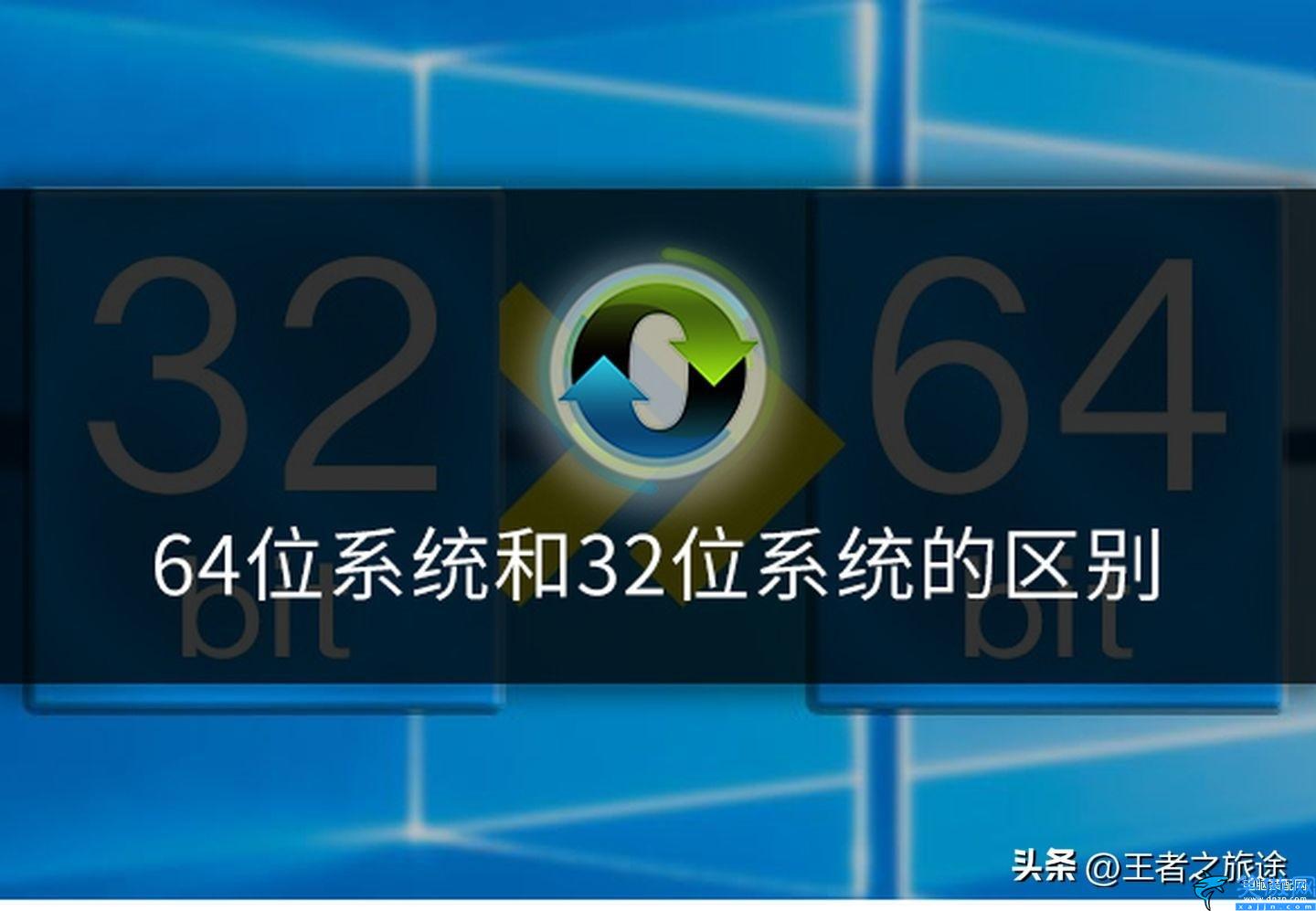 怎样电脑判断32位64位,Windows系统32位和64位的区别方法