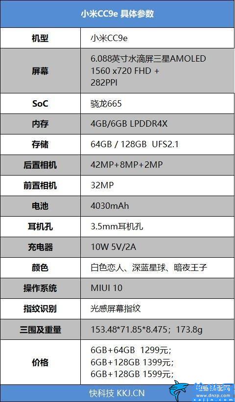小米cc9e手机参数,无限逼近千元完美机,小米CC9e全面评测
