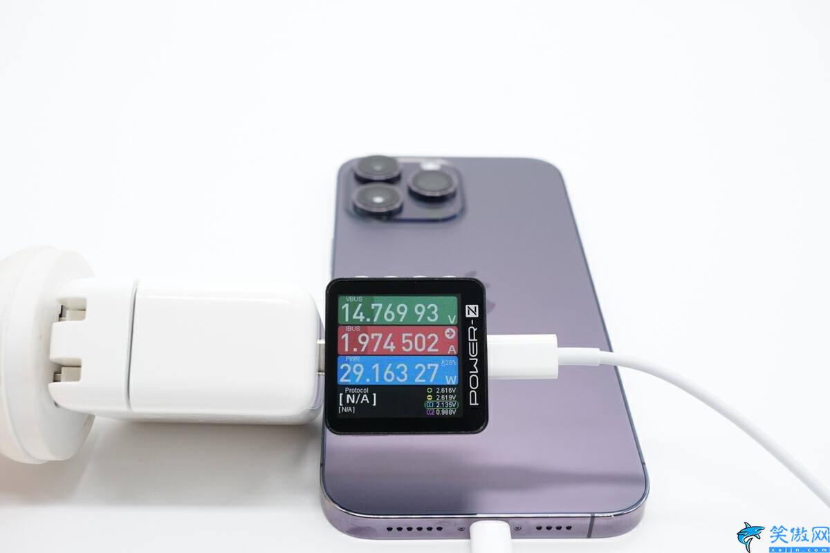 苹果原装充电器多少w,14.5V档位的苹果29W充电兼容性测试