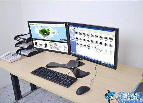 双屏电脑怎么插线,1台电脑2个显示器连接详细方法