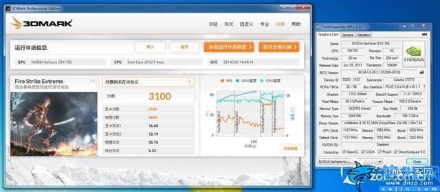 760显卡300w电源够不够,七彩虹GTX760震撼实测