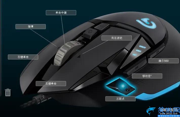 罗技g502怎么调鼠标速度,罗技鼠标宏G502/G402 配置设置指南