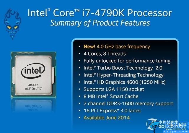i74790k现在什么水平,Intel i7-4790K评测