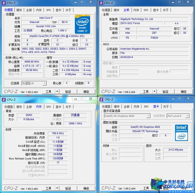 i74790k现在什么水平,Intel i7-4790K评测