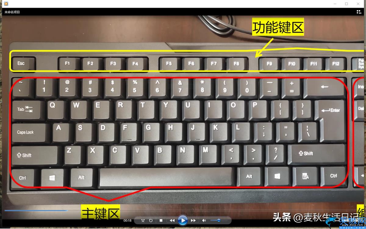 键的作用有哪些,电脑键盘按键名称与作用