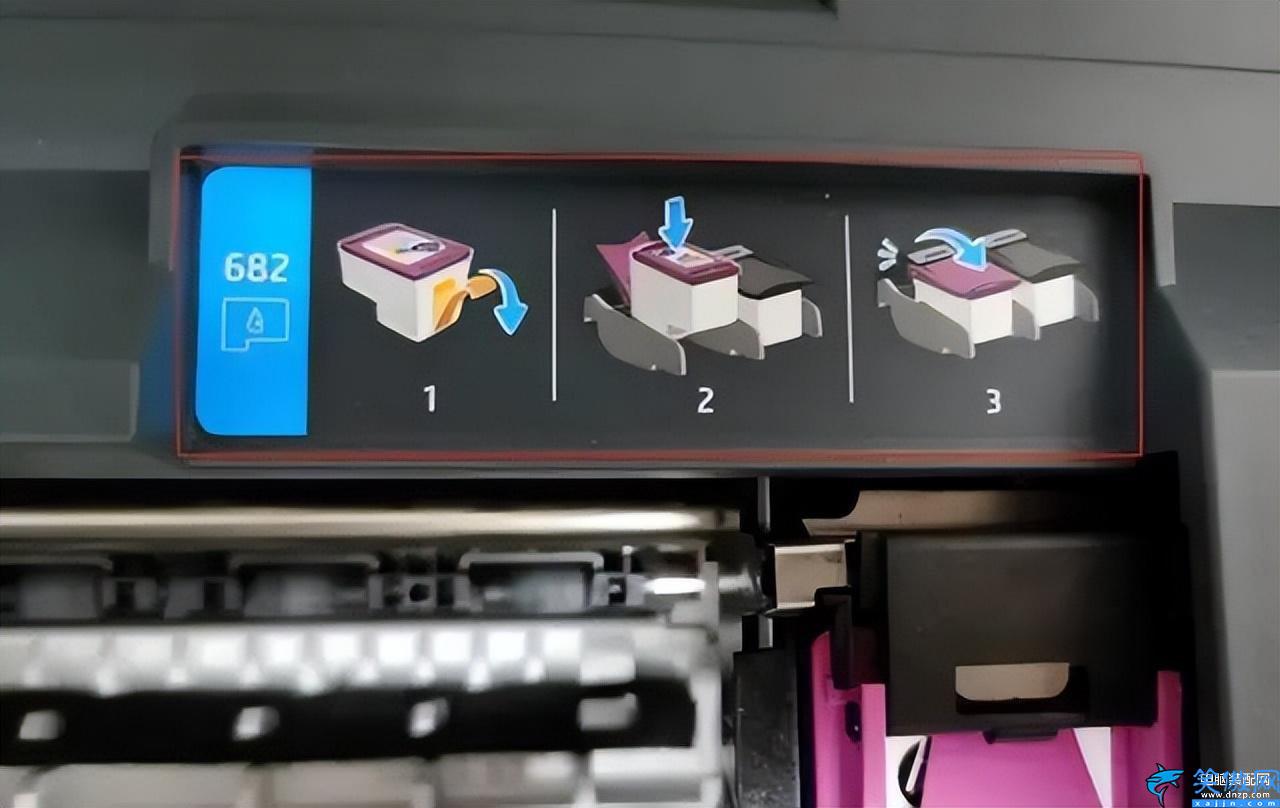 佳能打印机换墨盒图解 ,关于打印机墨盒更换的小知识