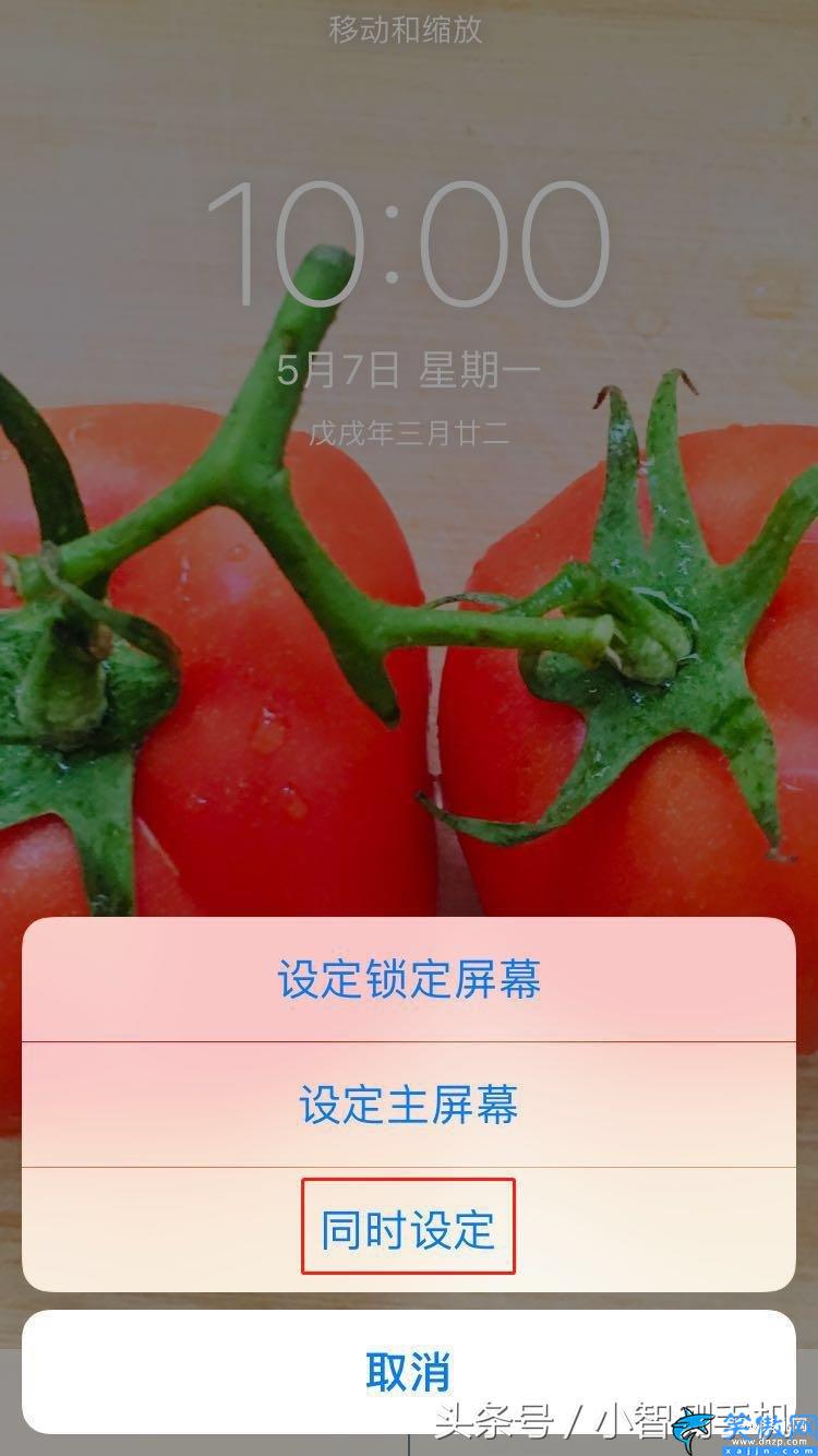 苹果手机设置屏保图片在什么地方,iPhone手机壁纸自定义教程