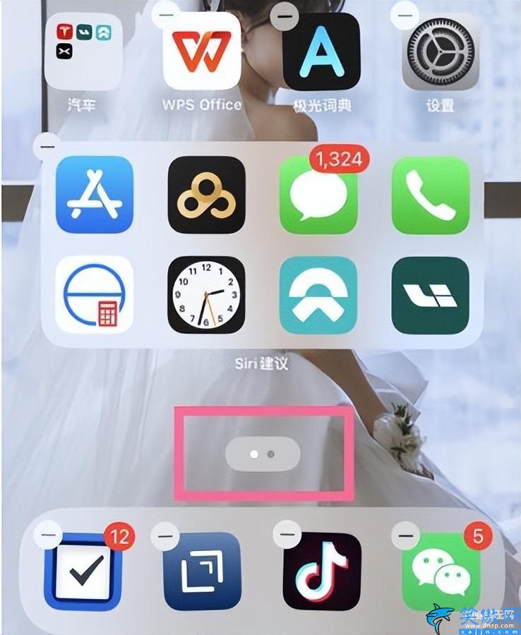 怎样把软件隐藏起来苹果手机,iOS16隐藏主页应用方法教程