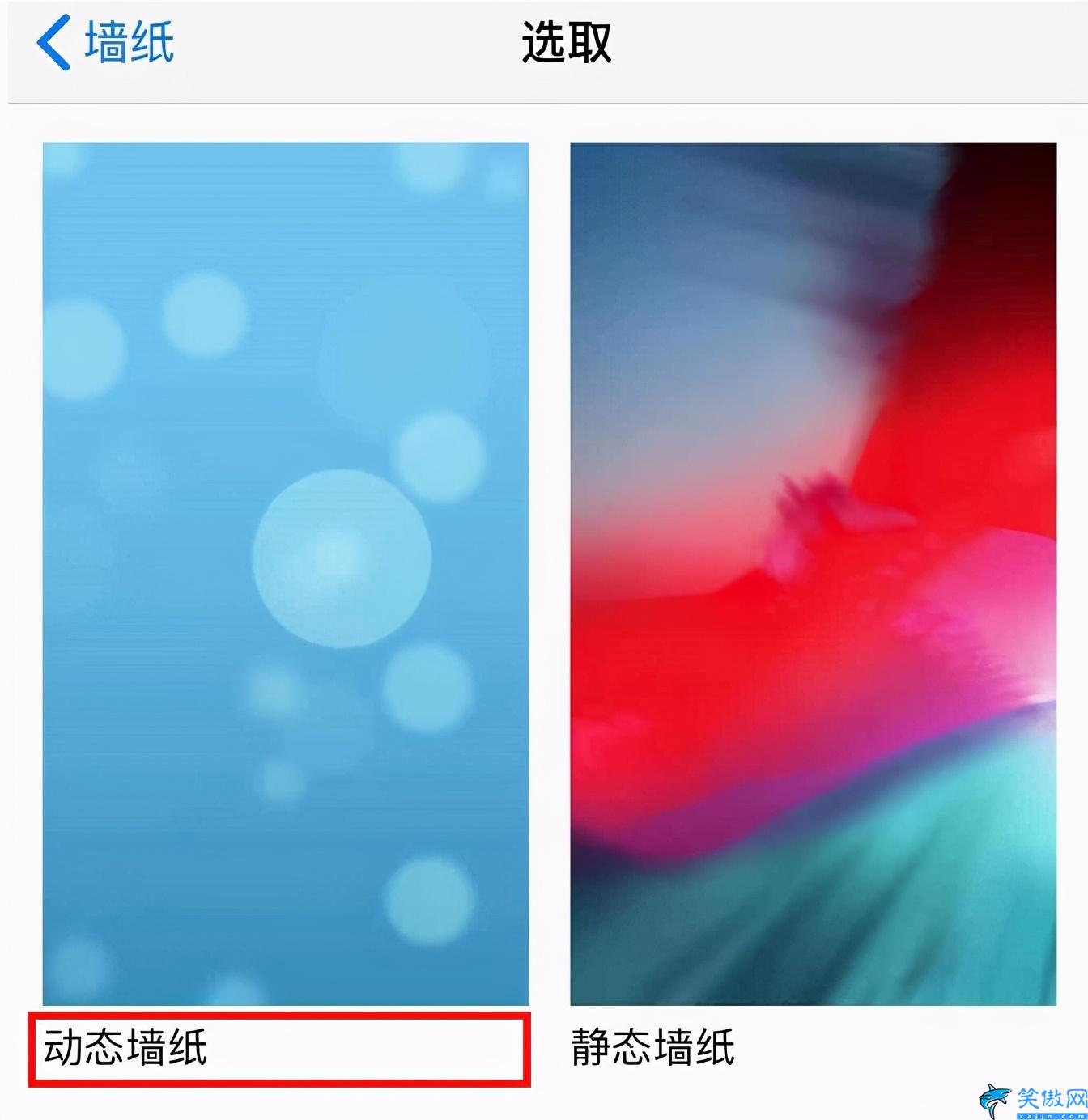 iphone如何设置动态壁纸,苹果手机设置动态壁纸四个步骤