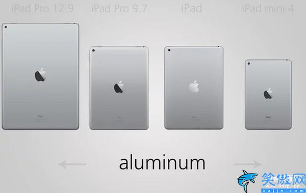 iPad数字系列尺寸对比,苹果平板系列产品的历史回顾